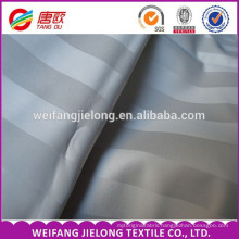 Hotel bedding sets jacquard satin stripe 100% cotton fabric
